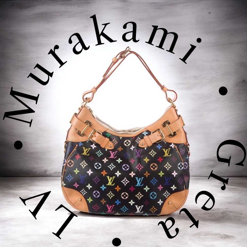 Louis Vuitton x Takashi Murakami: GRETA -EXCELLENT RARE CONDITION  w/COA. 🔥🔥🔥🔥